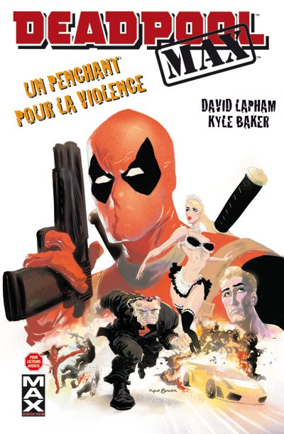 Couverture de Deadpool Max -1- Un penchant pour la violence