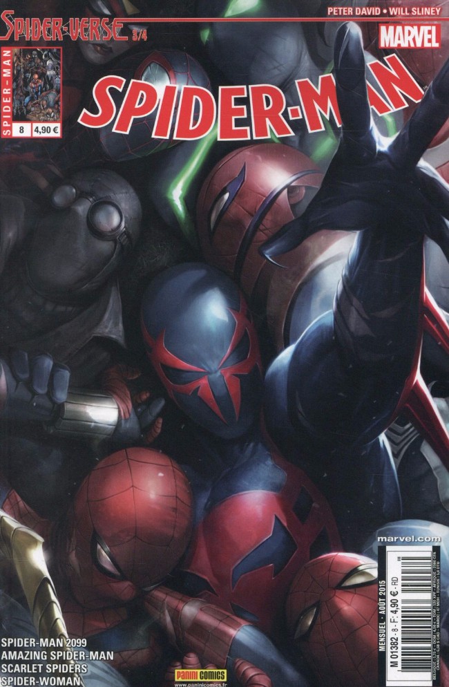 Spiderman V5 Tome 08 Panini Comics French