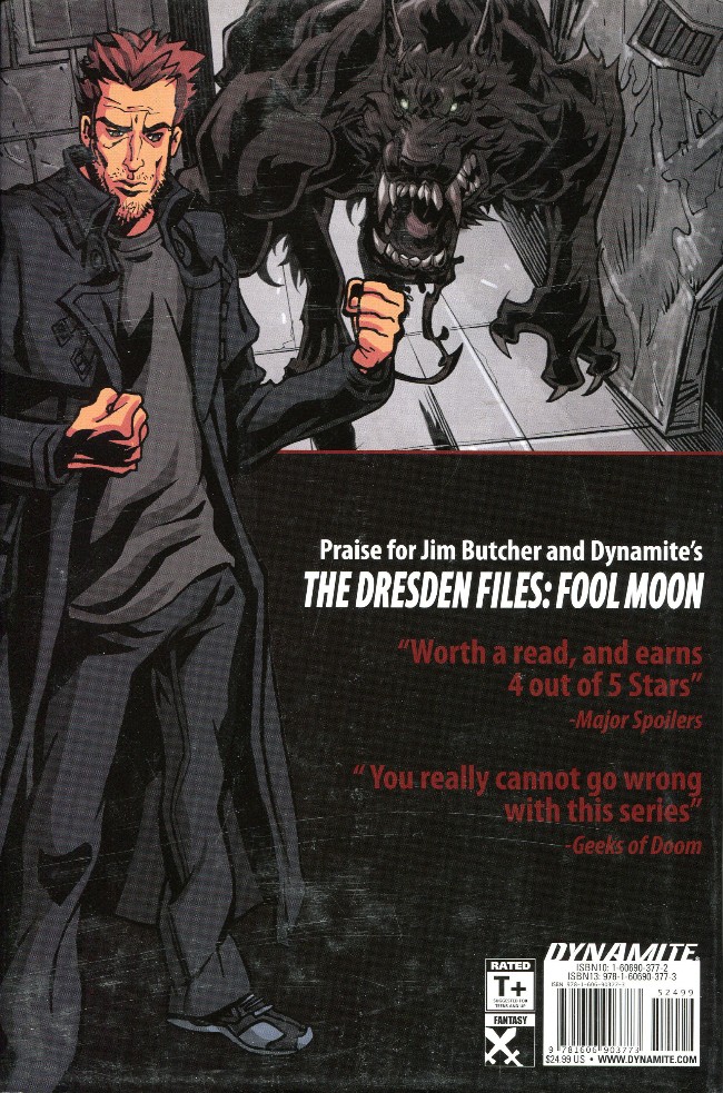 Fool Moon graphic novel - Dresden Files
