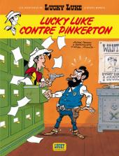 Couverture de Lucky Luke (Les aventures de) -4- Lucky Luke contre Pinkerton