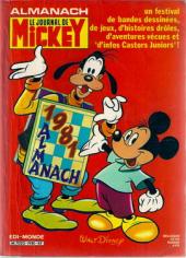 Almanach du Journal de Mickey -25- Année 1981