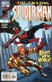 Couverture de The amazing Spider-Man Vol.2 (1999) -7- The perfect world part 1 : heroes and villains