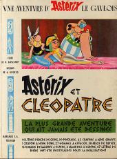 Astérix -6b1965- Astérix et Cléopâtre