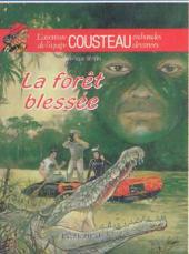 Couverture de L'aventure de l'équipe Cousteau en bandes dessinées -9- La forêt blessée