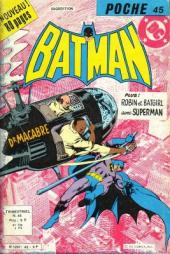 Batman Poche (Sagédition) -45- Appel du Docteur Macabre