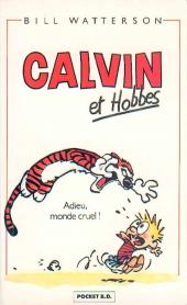 Calvin et Hobbes -1poche1992- Adieu, monde cruel !