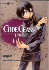 Code Geass - Lelouch of the Rebellion -1- Tome 1