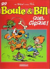 Boule et Bill -02- (Édition actuelle) -29Ind2003- Quel cirque !