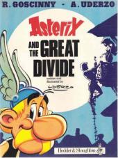 Astérix (en anglais) -25- Asterix and the great divide