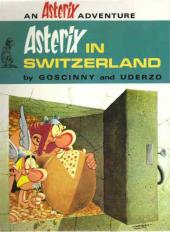 Astérix (en anglais) -17- Asterix in Switzerland