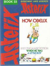 Astérix (en anglais) -HS1a- How Obelix fell into the magic potion when he was a little boy