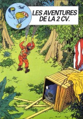 Tintin - Publicités -Citroën- Les Aventures de la 2 CV