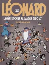 Léonard -35Fan2009- Le génie donne sa langue au chat
