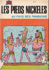 Les pieds Nickelés (3e série) (1946-1988) -47c- Les Pieds Nickelés au pays des pharaons