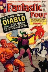 Fantastic Four Vol.1 (1961) -30- The dreaded diablo !
