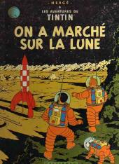 Tintin (Historique) -17B26- On a marché sur la Lune