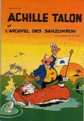 Achille Talon (Publicitaire) -37CL- L'archipel des sanzunron