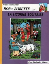 Bob et Bobette (3e Série Rouge) -214a1988- La licorne solitaire
