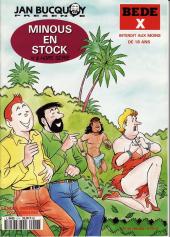 Tintin - Pastiches, parodies & pirates -22b- Minous en stock