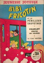 Bibi Fricotin (3e Série - Jeunesse Joyeuse) -20- Bibi Fricotin et le périlleux sauvetage