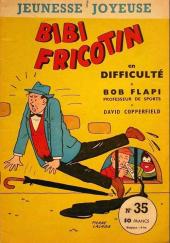 Bibi Fricotin (3e Série - Jeunesse Joyeuse) -35- Bibi Fricotin en difficulté