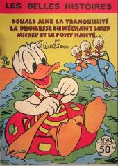Les belles histoires Walt Disney (2e série) -43- Donald aime la tranquillité