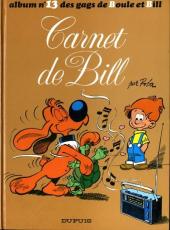 Boule et Bill -13a1987- Carnet de Bill