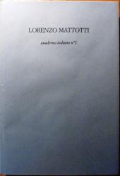 (AUT) Mattotti -TT- Quaderno indiano n°1