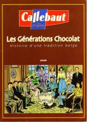 Les générations chocolat - Histoire d'une tradition belge