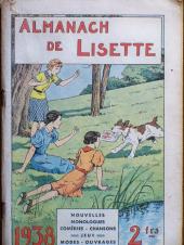 Lisette (Almanach de) - Almanach de Lisette 1938