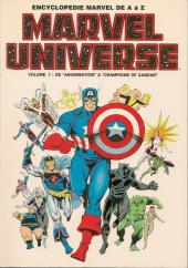 Marvel Universe (LUG) -1a- Volume 1 : de 