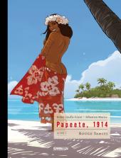 Papeete, 1914 -1TL- Rouge Tahiti