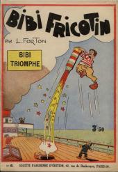 Bibi Fricotin (1e Série - SPE) (Avant-Guerre) -5- Bibi triomphe