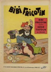 Bibi Fricotin (2e Série - SPE) (Après-Guerre) -9- Bibi Fricotin contre Dédé Tapdur