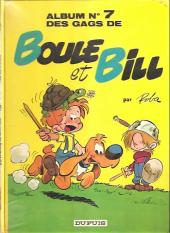 Boule et Bill -7b1979- Album N° 7 des gags de Boule et Bill