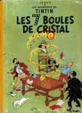 Tintin (Historique) -13B25- Les 7 boules de cristal