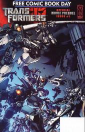 Free Comic Book Day 2007 -J- Transformers : Official Movie Prequel Issue #1