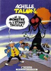 Achille Talon (Publicitaire) -40Quaker- Achille Talon et le monstre de l'Étang Tacule !