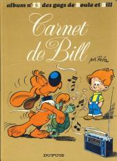 Boule et Bill -13a1981- Carnet de Bill
