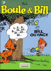 Boule et Bill -02- (Édition actuelle) -7Ind2010- Bill ou face