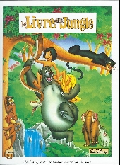 Les classiques du dessin animé en bande dessinée -7Pub- Le Livre de la Jungle