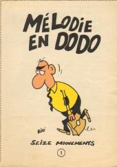 Mini-récits et stripbooks Spirou -MR2273- Mélodie en dodo