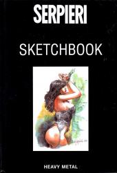 (AUT) Serpieri (en anglais) -1- Sketchbook