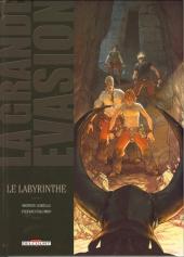 Couverture de La grande évasion (chez Delcourt) -2- Le Labyrinthe