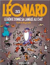 Léonard -35a2007- Le génie donne sa langue au chat