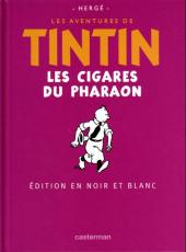 Tintin (édition du centenaire) (Albums N&B) -5- Les cigares du pharaon