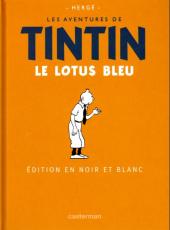 Tintin (édition du centenaire) (Albums N&B) -6- Le lotus bleu