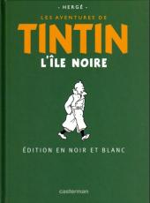 Tintin (édition du centenaire) (Albums N&B) -8- L'île noire