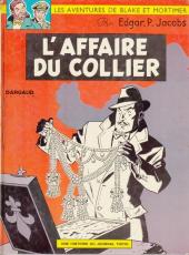 Blake et Mortimer (Les aventures de) (Historique) -9a1973'- L'Affaire du collier