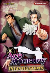 Couverture de Ace Attorney Investigations -2- Tome 2